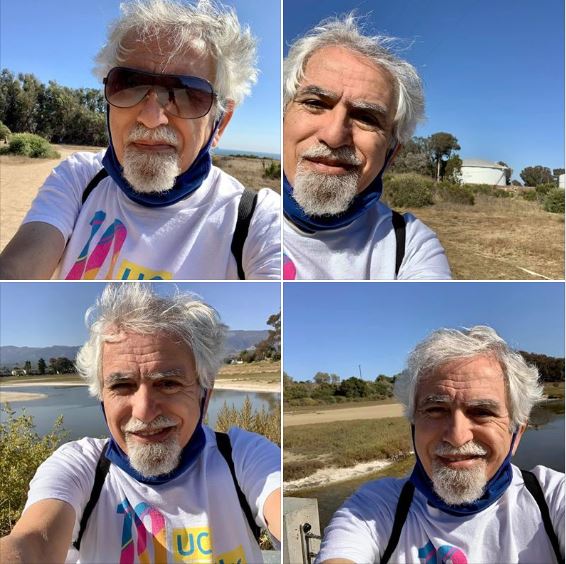 Some selfies taken during my walk on a breezy afternoon