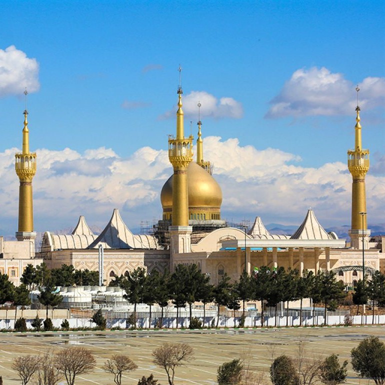 Photo of Khomeini's Mausoleum in Iran