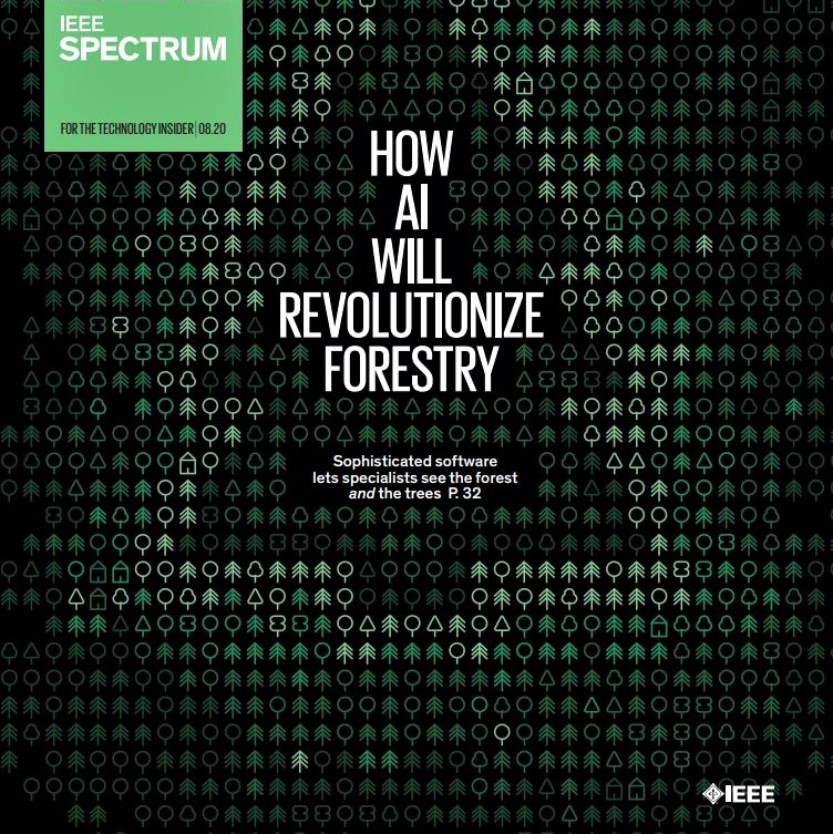 Cover image of IEEE Spectrum magazine, issue of August 2020