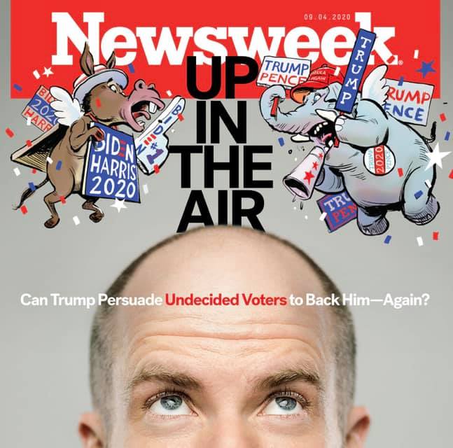 Newsweek magazine cover: Issue of September 04, 2020