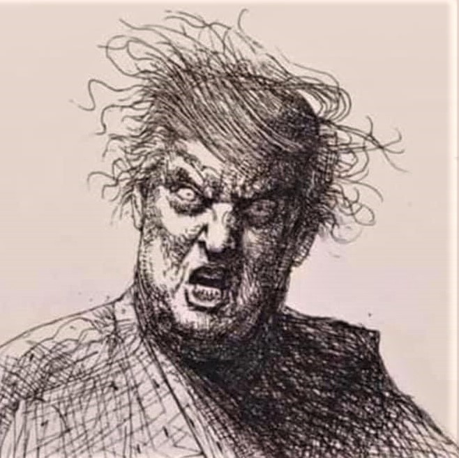 Trump portrait by the Dutch artist Seigfried Woldhek