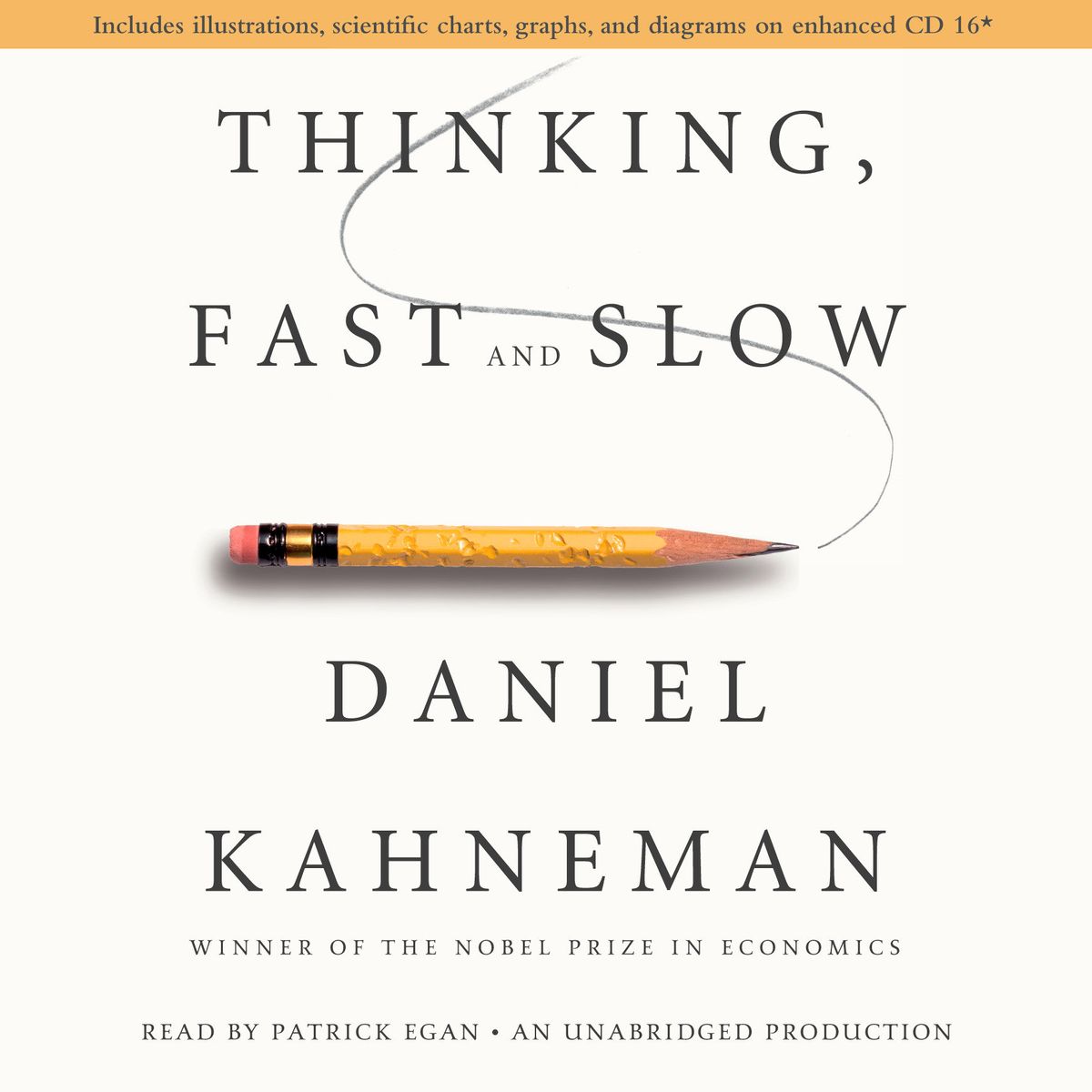 Cover image of Daniel Kahneman's 'Thinking, Fast and Slow'