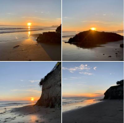 Photos from yesterday's late afternoon walk along the beach in Isla Vista, California: Batch 2