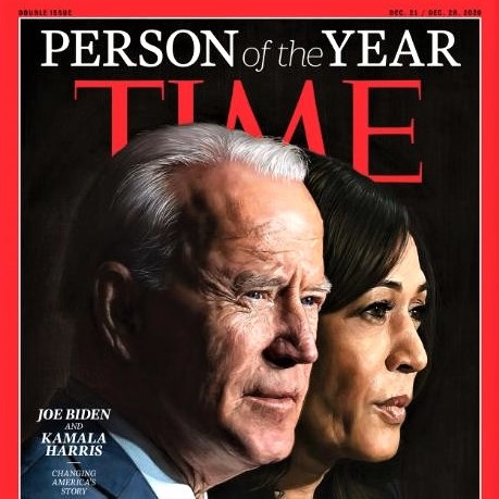 Time magazine's Person of the Year: The team of Joe Biden and Kamala Harris