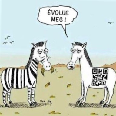 Cartoon: Wildlife evolving with technology