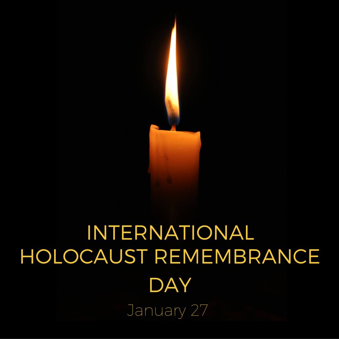 Today is Holocaust Remembrance Day: Let's remember the atrocities and renew our 'never again' pledge!