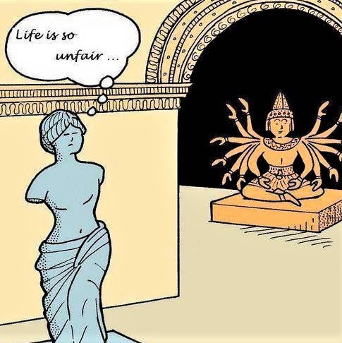 Cartoon: Life is so unfair ...