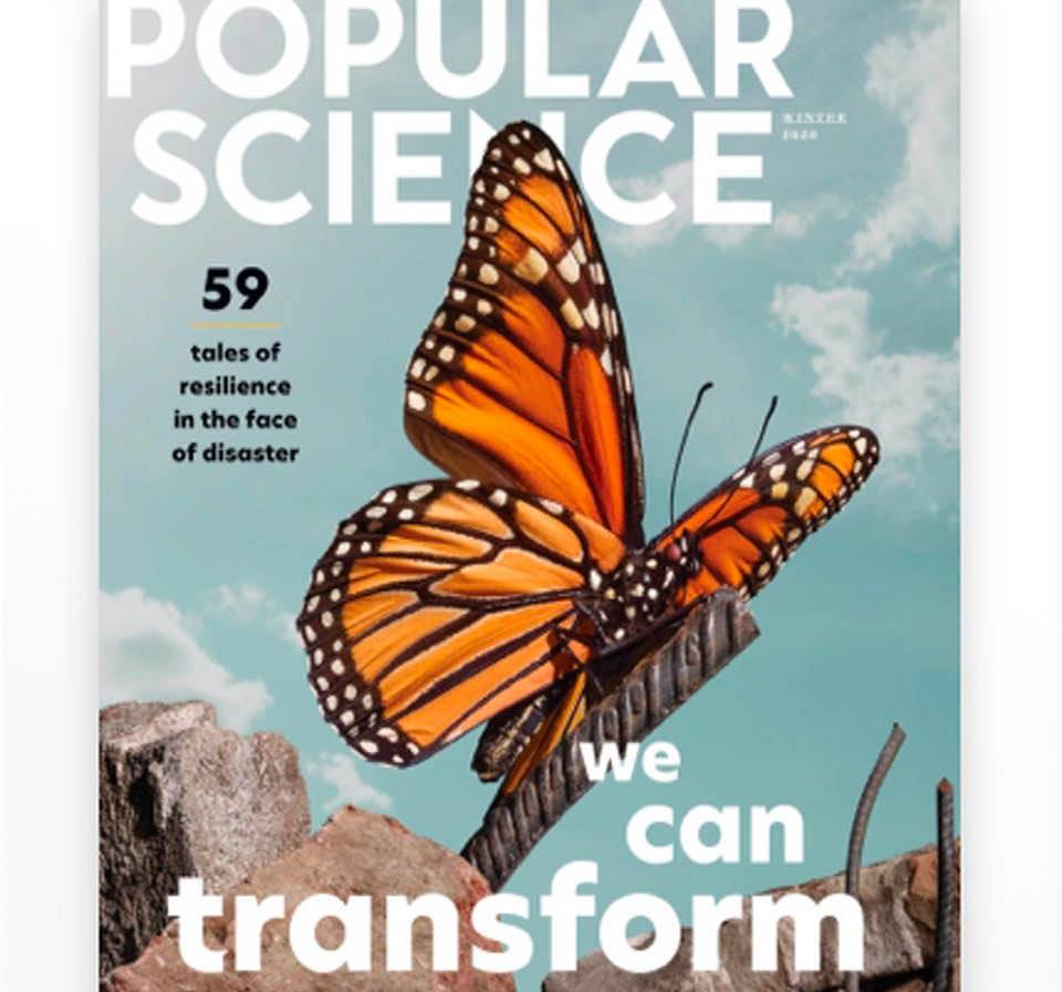Magazine cover: Popular Science