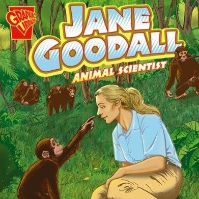 Cover image of the young-adult book 'Jane Goodall: Animal Scientist'