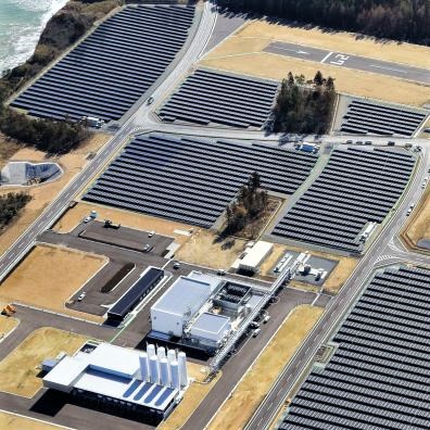 Fukushima Hydrogen Energy Research Field, the world's largest hydrogen plant and green-energy center