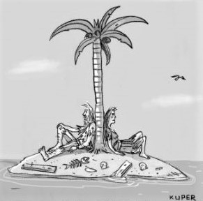 New Yorker cartoon: 'I miss indoor dining'