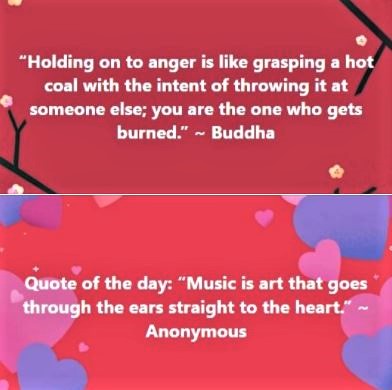 Quotes of the day: Reposted from April 29, 2018 (Buddha & Anonymous)