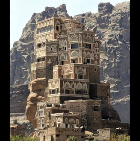 Marvels of the world: Dar Al Hajar, Yemen. Beauty amid a humanitarian crisis!