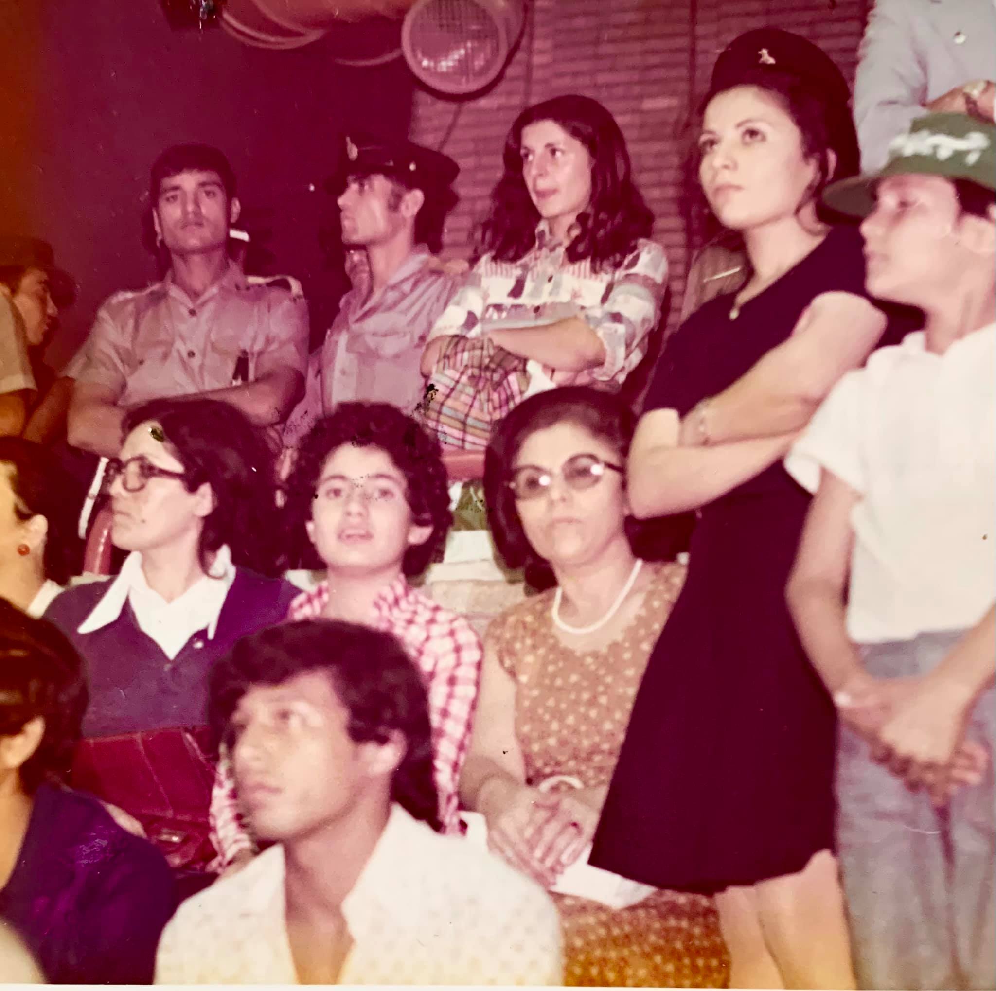 Throwback Thursday: With my family, at an event of the 1974 Asian Games in Tehran