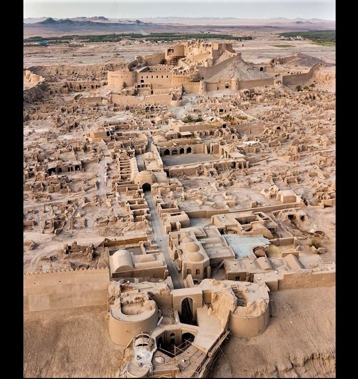 Iran's history: Arg-e Bam (Bam Citadel), located in the city of Bam, Kerman Province, southeastern Iran