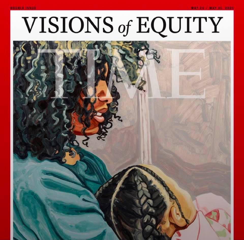 'Visions of Equity': Cover image of Time magazine's issue of May 24/31, 2021