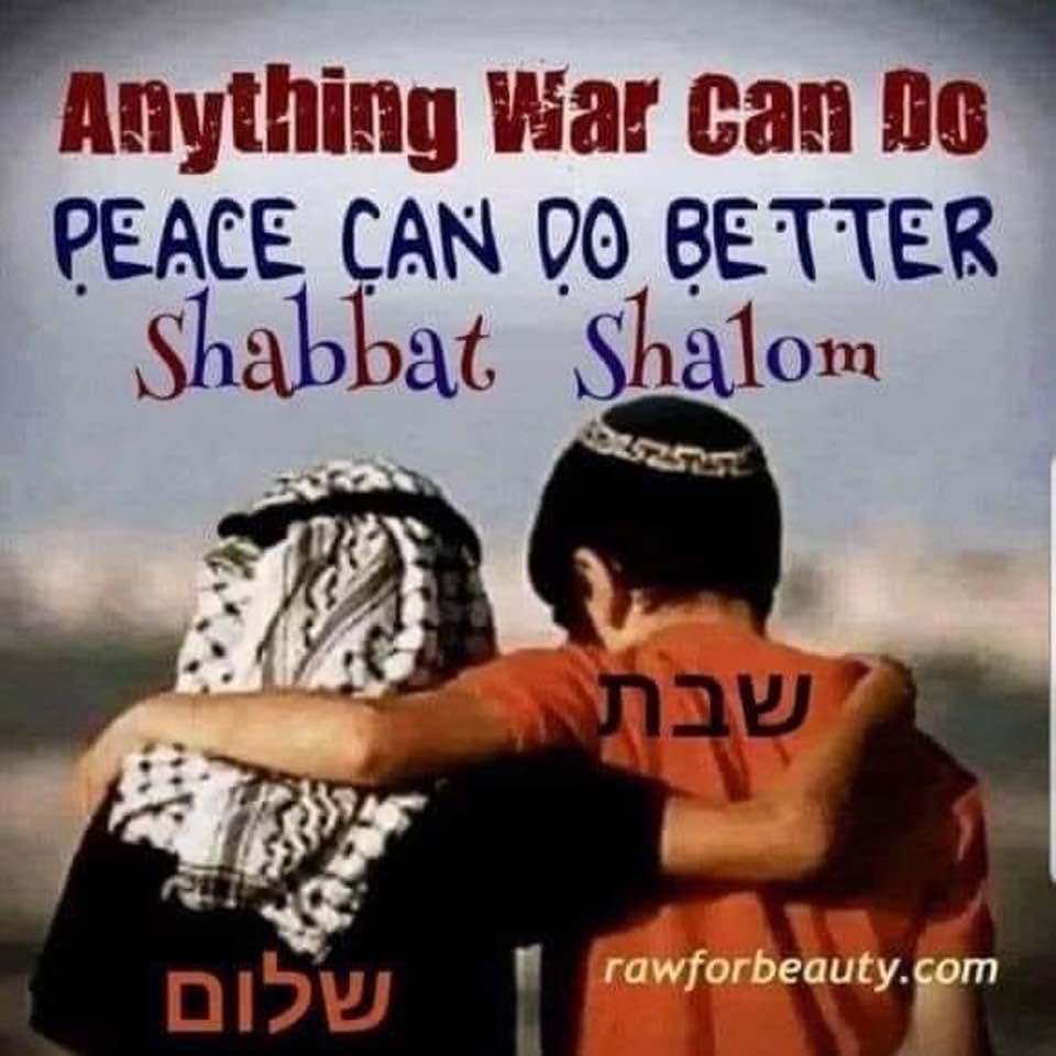 Meme: Anything war can do peace can do better