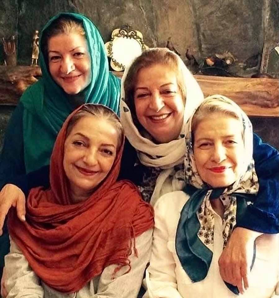 The Boroumand sisters of Iran: All four are artists (Marzieh, Ehteram, Razieh, Tahereh)