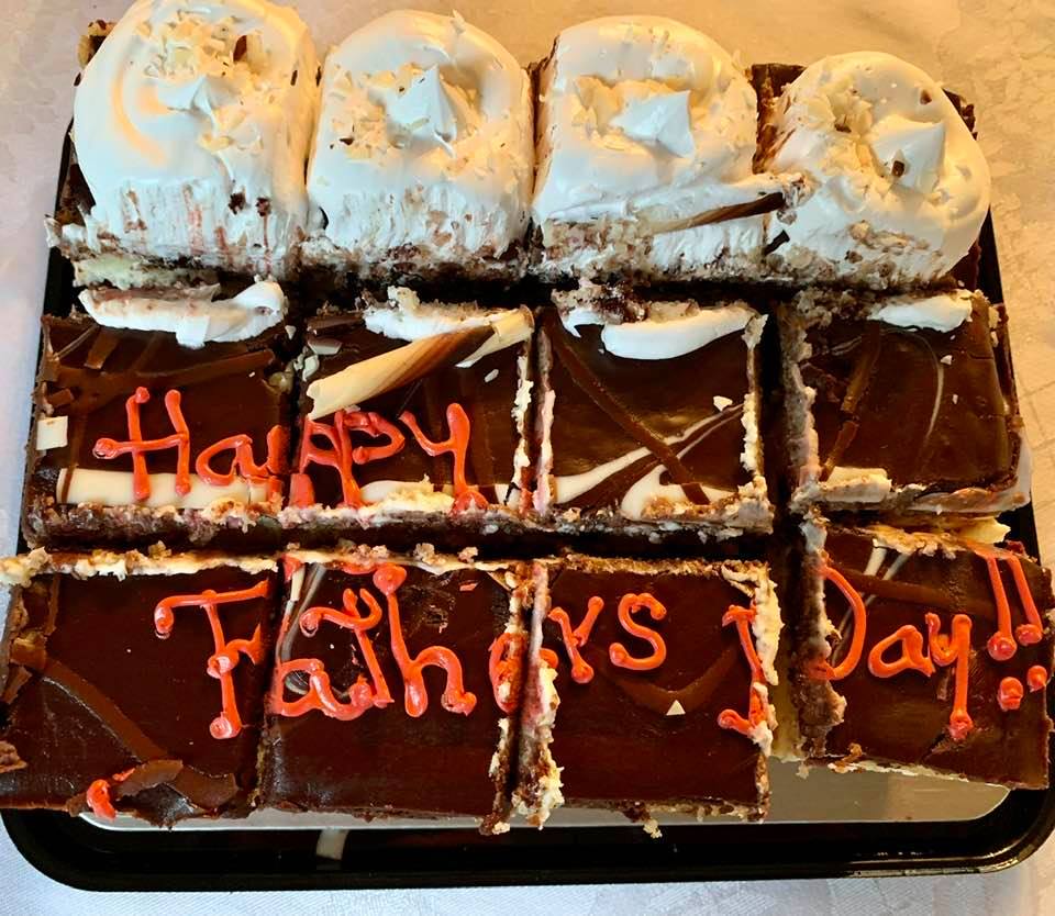 Happy Fathers' Day to all dads and father-like mentors, past, present, and future! (Photo of cake)