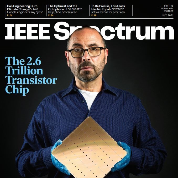 IEEE Spectrum magazine's cover image for July 2021