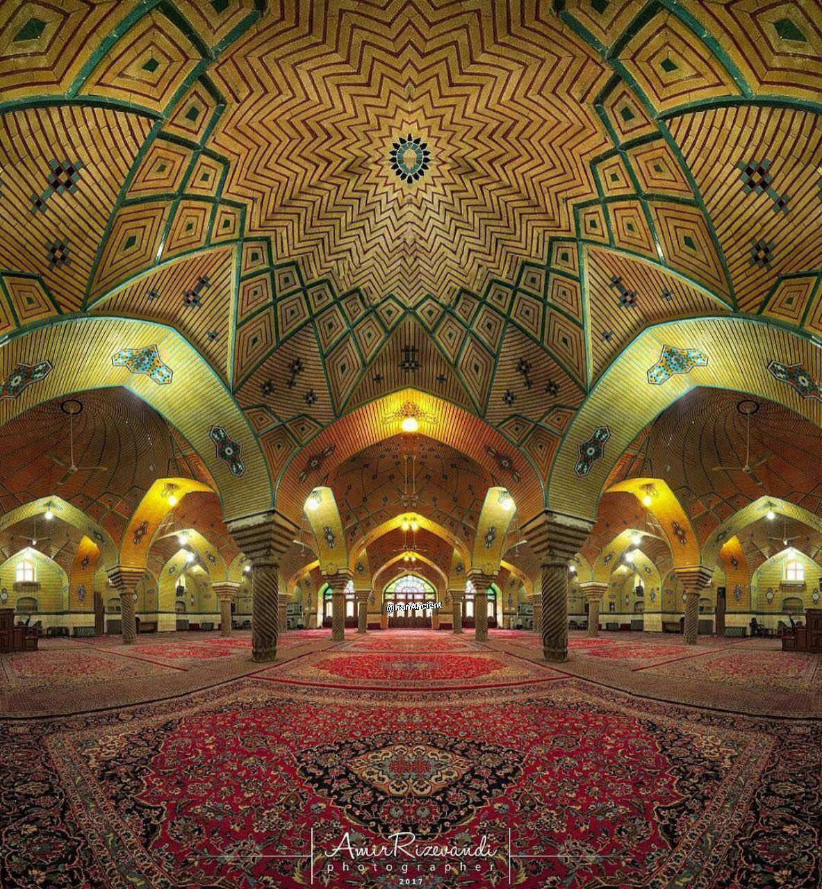 Iran's amazing architecture: Haj Shahbaz-Khan Mosque, in the western city of Kermanshah.