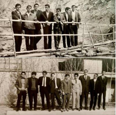 My departed friend Hamid Khan-Afshar, in 5-decades-old photos: Batch 1