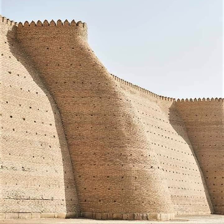 Ancient architecture: The 1500-year-old Ark of Bukhara castle in Uzbekistan