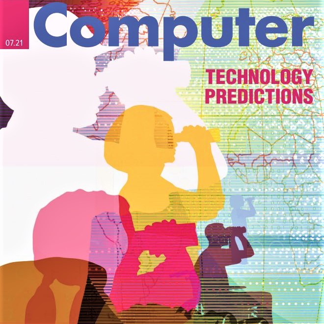 Cover image of IEEE Computer magazine, issue of July 2021