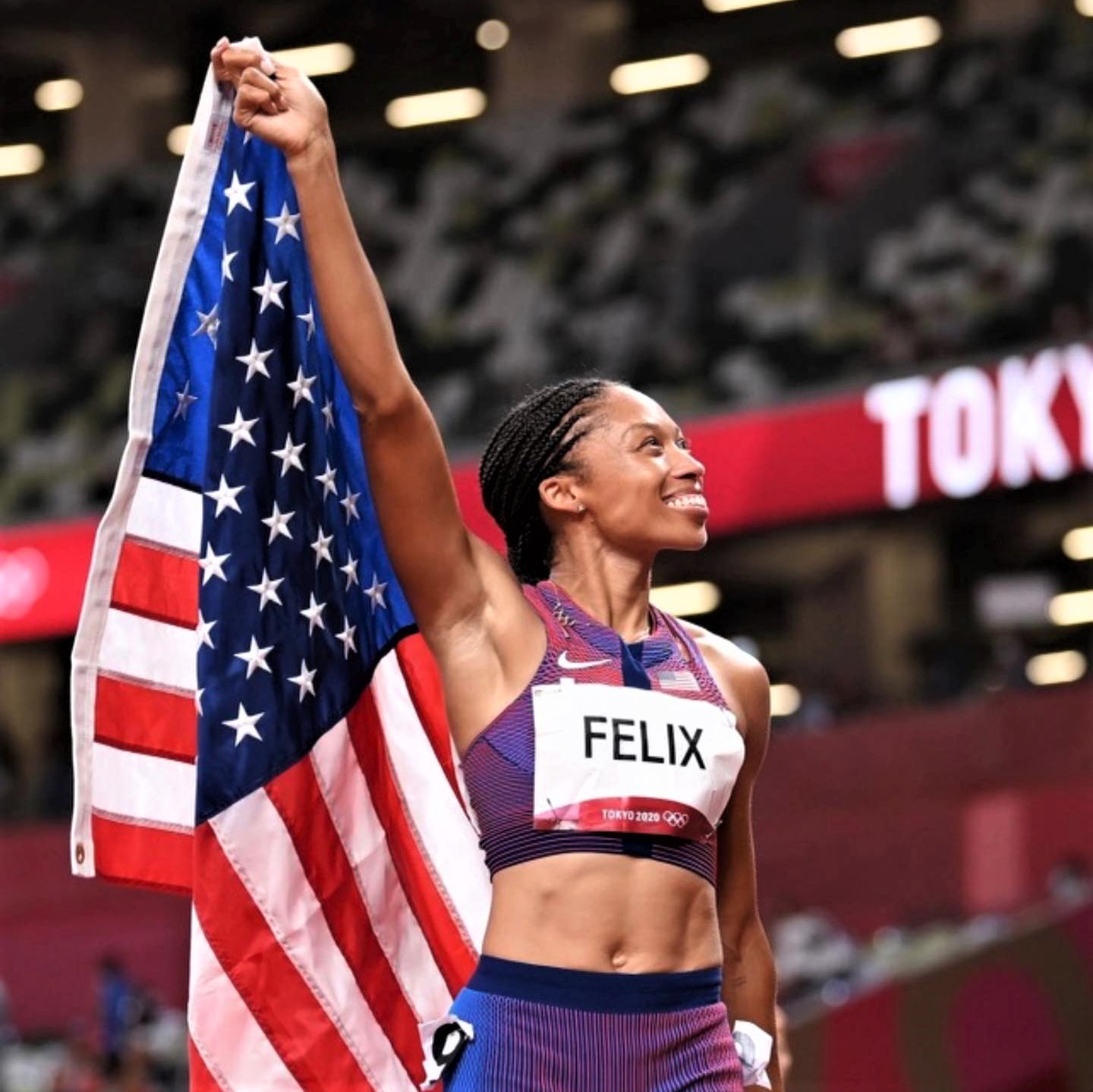 Allyson Felix, US Olympic athlete