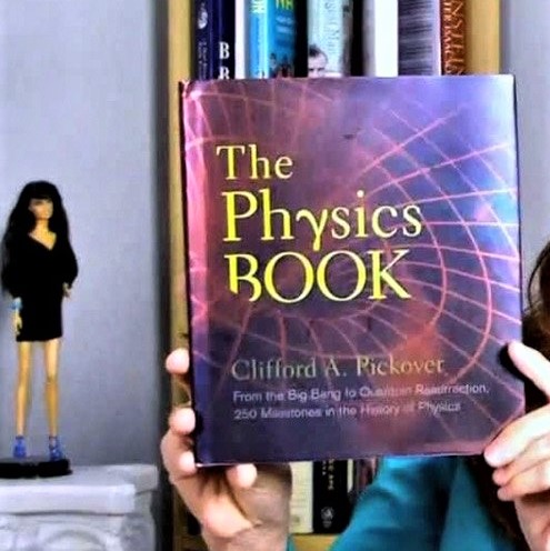 Clifford Pickover's book featuring 250 milestones in physics