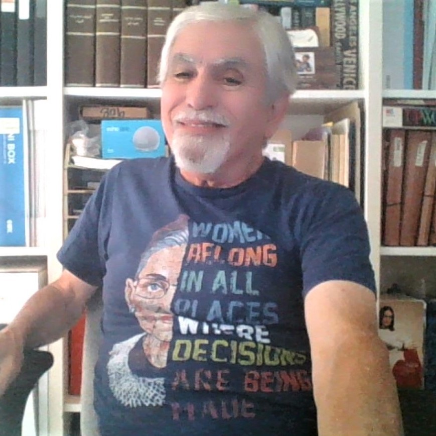 Selfies I took over the past few days, wearing two of my RBG T-shirts: #1