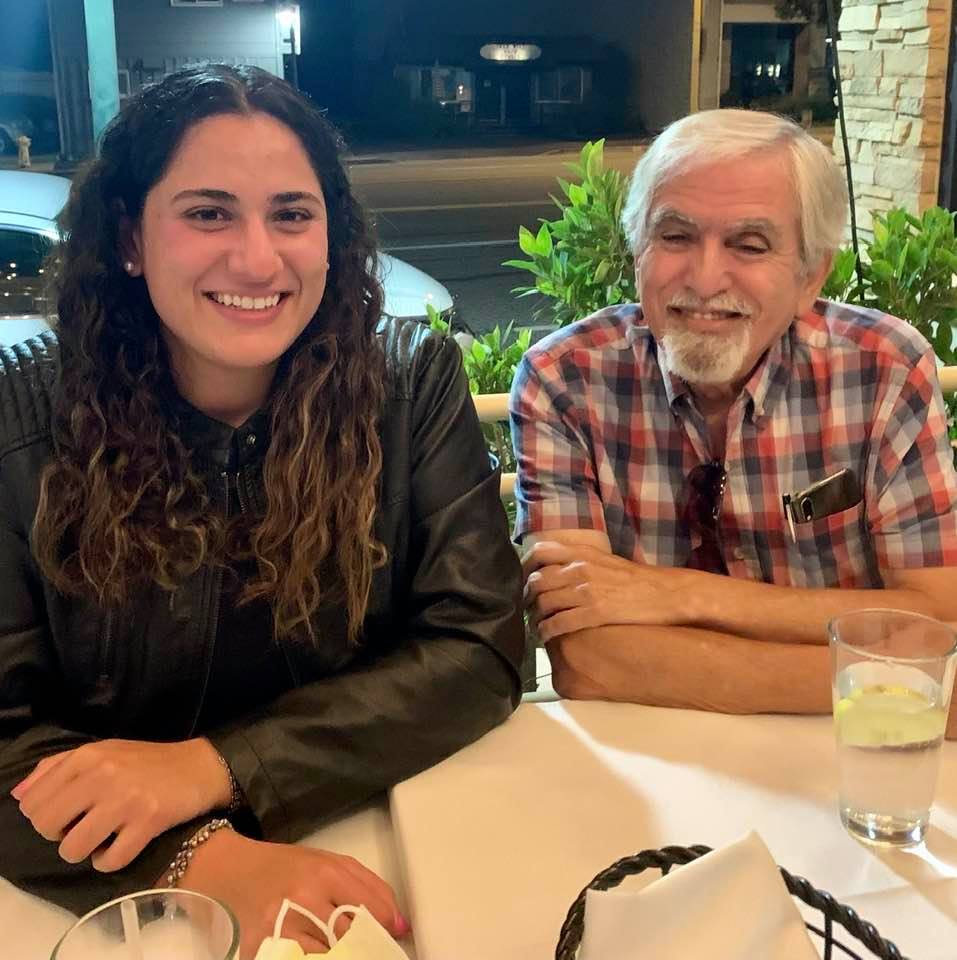 Family gathering at Sadaf Restaurant (Thousand Oaks): With my daughter