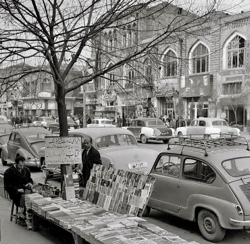 History in pictures: The year is 1965. The place is near the intersection of Istanbul and Lalehzar streets in Tehran