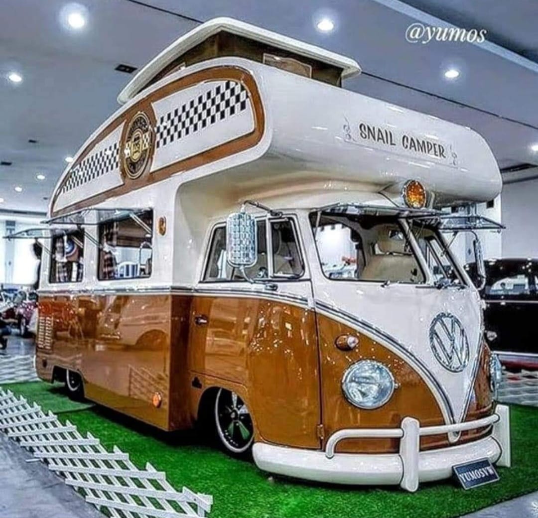 For RV enthusiasts: Volkswagen's Snail Camper