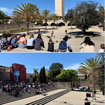 Wednesday's Associated Students noon concert at UCSB's Storke Plaza