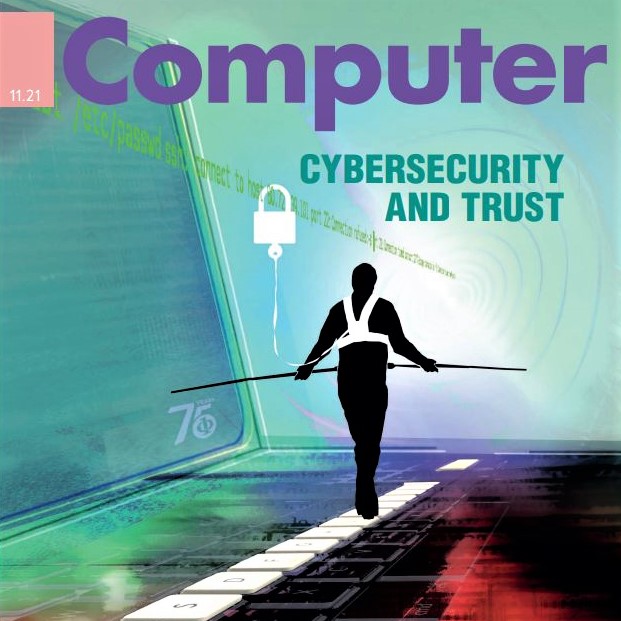 Cover image of the November 2021 issue of IEEE Computer magazine