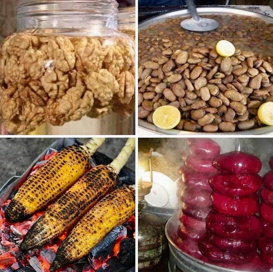 Iranian yummy snacks, fruits, nuts, and sweets: Batch 1