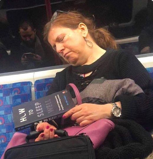 This reader has effectively given a 5-star rating to the book 'How to Sleep Well'
