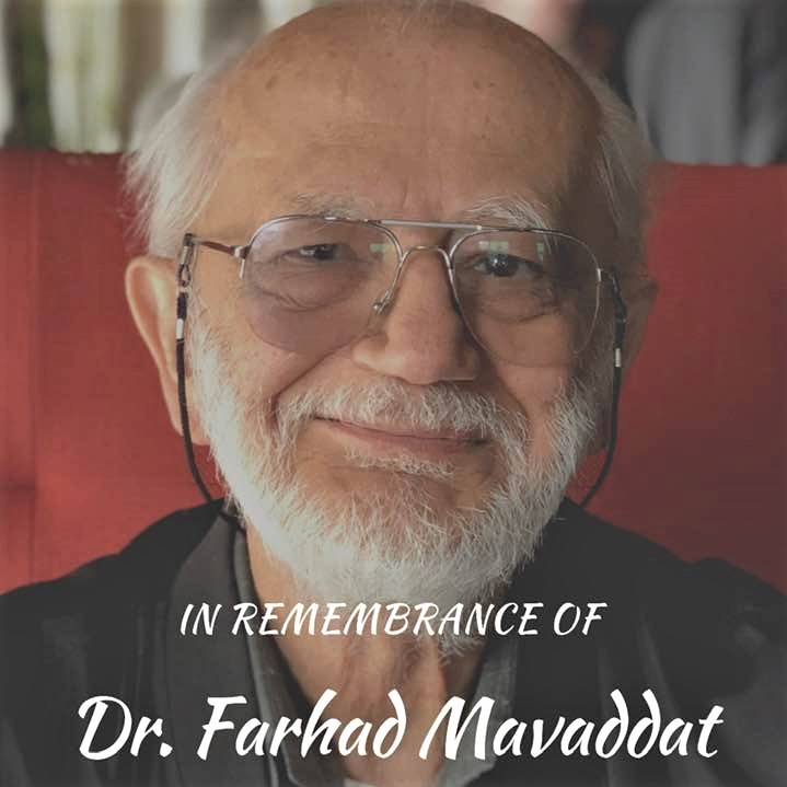 Remembrance of Dr. Farhad Mavaddat: Announcement poster