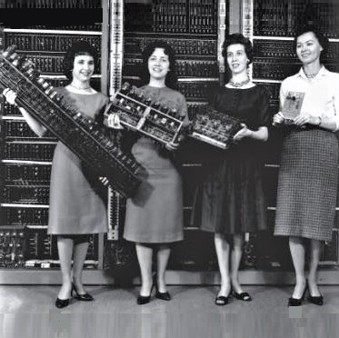 Computers were shrinking long before Moore's Law appeared on the scene: 1962 photo