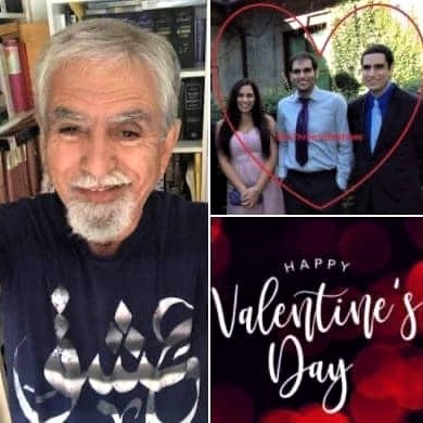 Happy Valentine's Day: Family photos, featuring love and heart