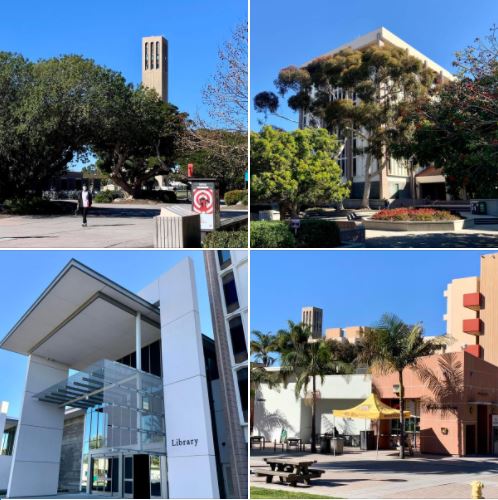 Today, at UCSB: Photos shot around the Library Plaza and Harold Frank Hall: Batch 1