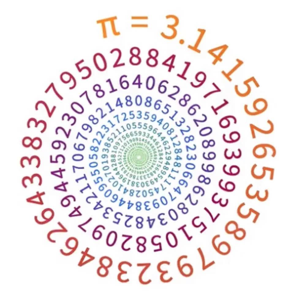 How to fit an arbitrarily large number of the digits of pi in a small space