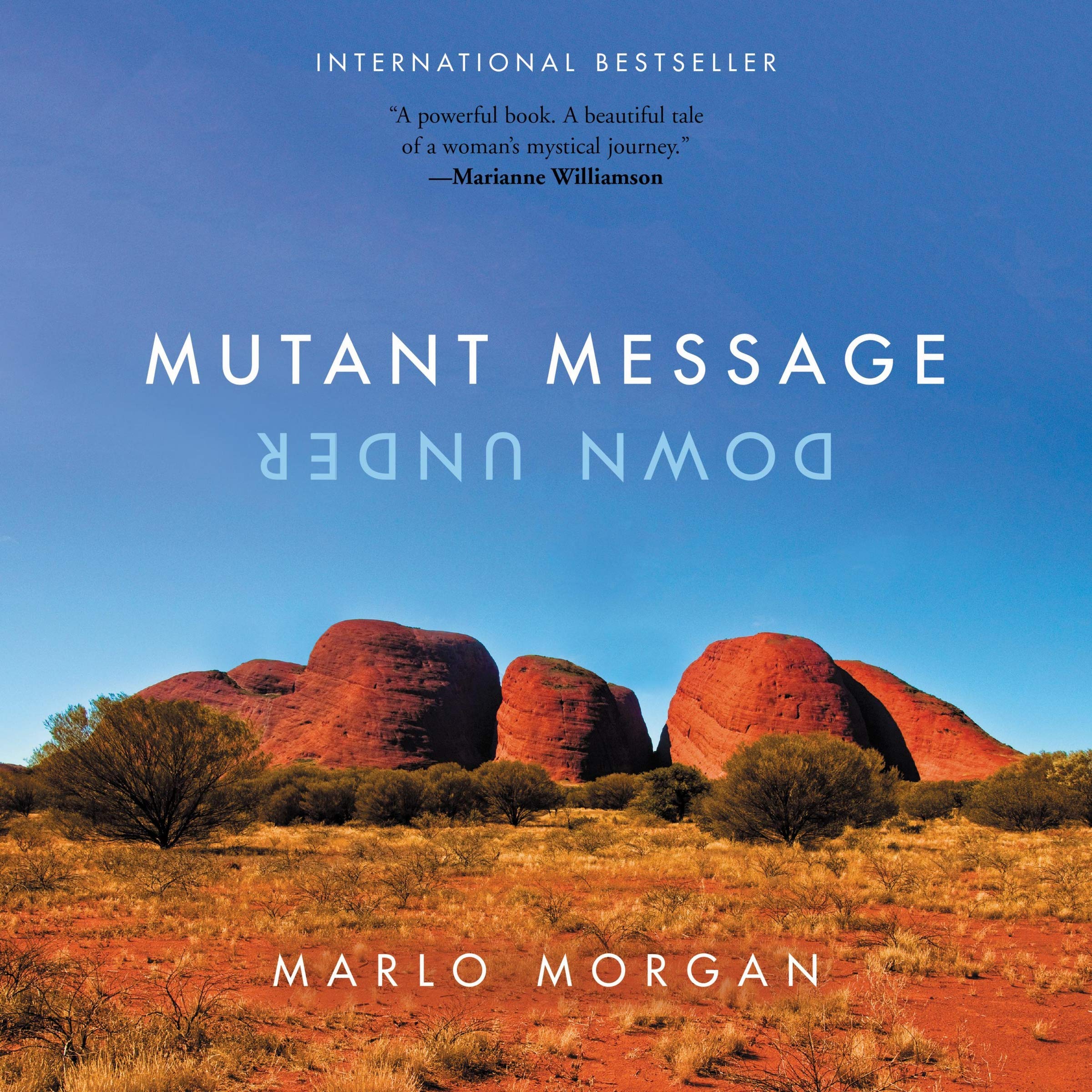 Cover image of Marlo Morgan's 'Mutant Message Down Under'