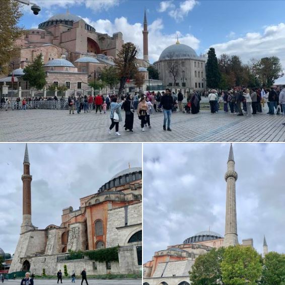 More photos of Hagia Sophia, an icon of Istanbul