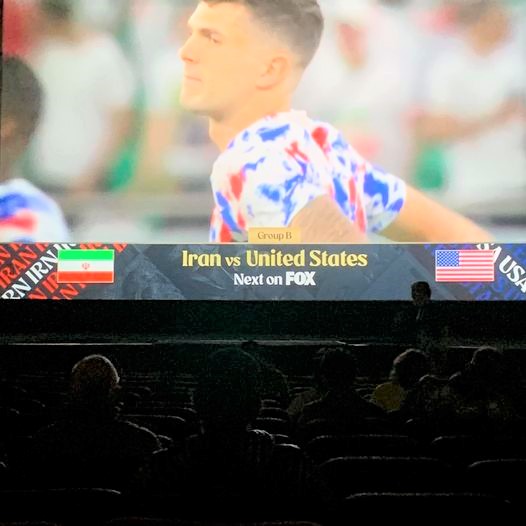 World Cup 2022 soccer match between USA and Iran: Watching the match at Arlington Theater