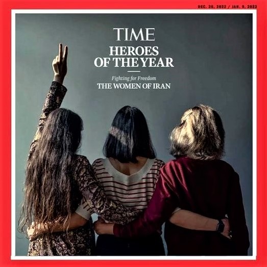 Time magazine honors Iranian women, fighting for freedom, as Heroes of the Year