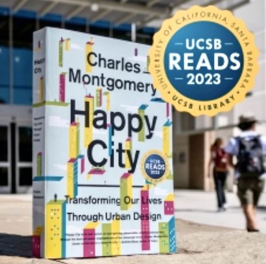 UCSB Reads 2023 book selection officially announced: 'Happy City'