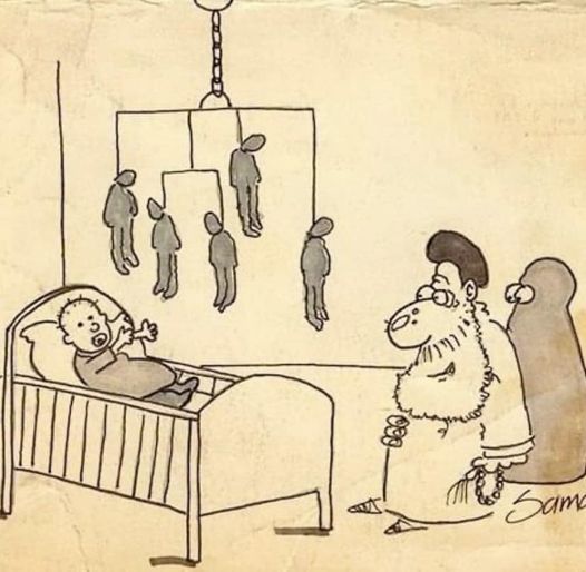 Cartoon: Baby mobile for Iranian mullahs!