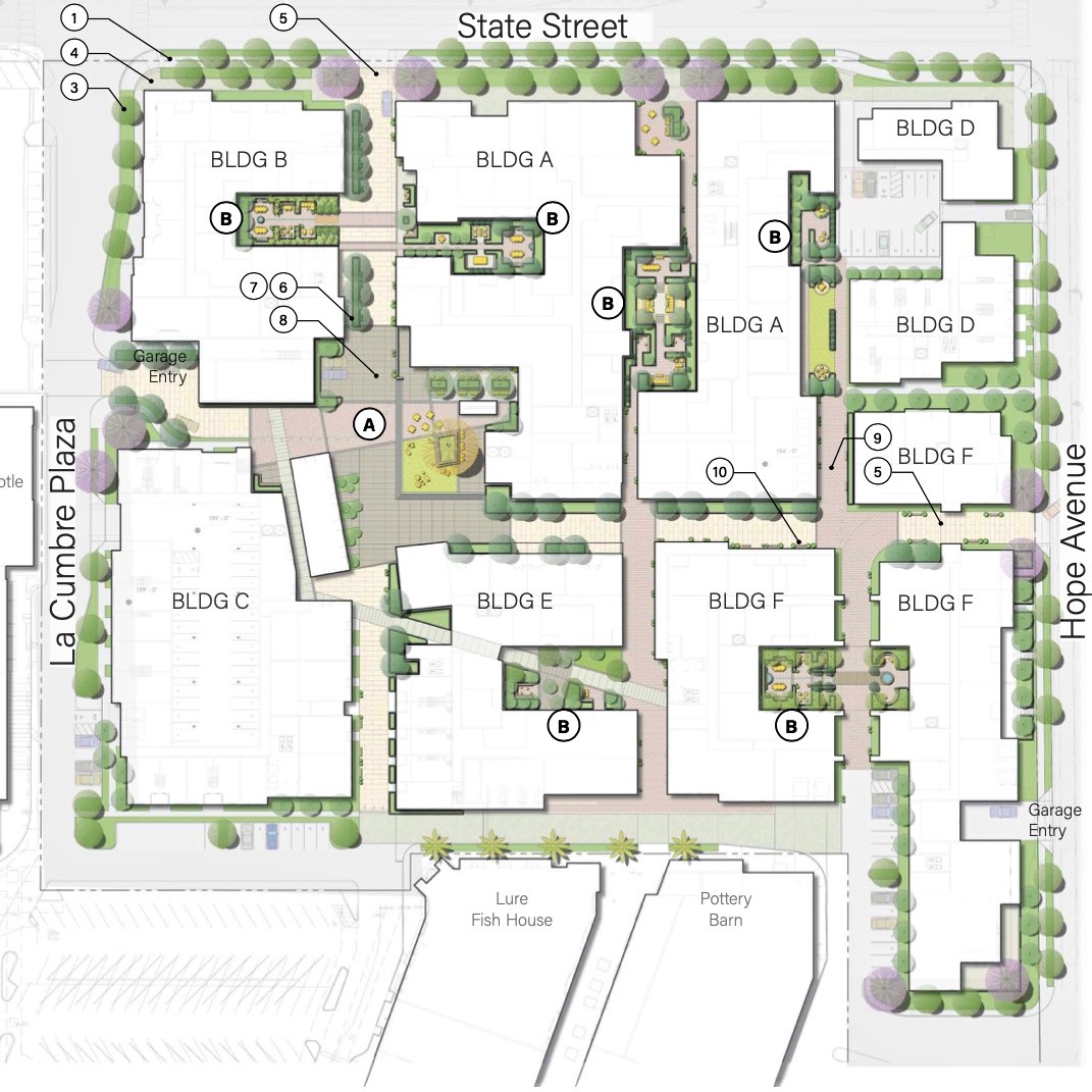 Major housing developments in Santa Barbara: Planned buildings
